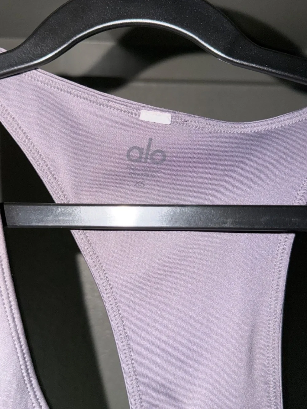 Alo Yoga Airlift Barre Bodysuit - Purple Dusk - XS